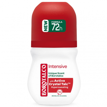Roll-on - Borotalco Deodorant Roll-on, Unisex, 50 ml, Intensive