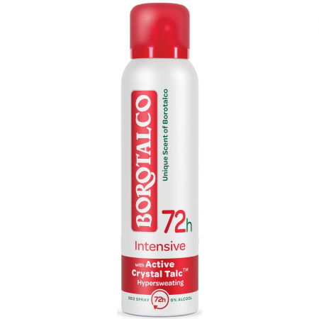 Spray - Borotalco Deodorant spray, Unisex, 150 ml, Intensive