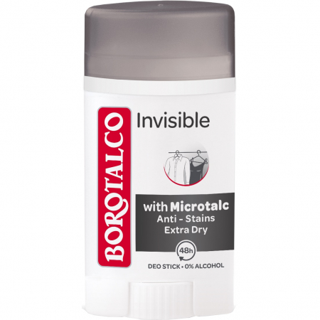 Stick - Borotalco Deodorant stick, Unisex, 40 ml, Invisible