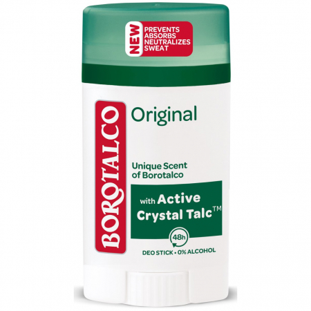 Stick - Borotalco Deodorant stick, Unisex, 40 ml, Original
