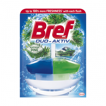 PRODUSE CURĂȚENIE - Bref Odorizant WC, 50 ml, Duo-Aktiv Northern Pine