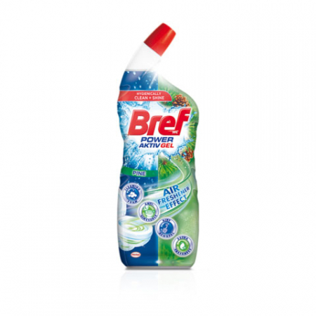 Dezinfectanți WC - Bref Solutie gel pentru WC, 700 ml, Power Aktiv Gel Pine
