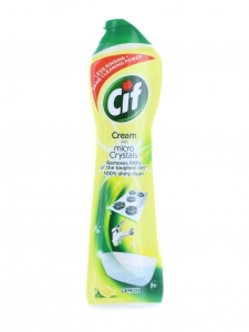 Detergenți diverse suprafețe - Cif Crema abraziva, 300 ml, Lemon