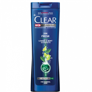 Îngrijirea părului - Clear Sampon, Barbati, 225 ml, 24h Fresh