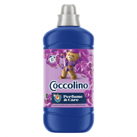 Balsam de rufe - Coccolino Balsam de rufe, 1.275 L, 51 spalari, Purple Orchid & Blueberries