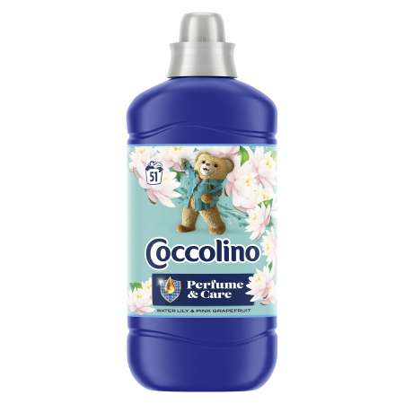 Balsam de rufe - Coccolino Balsam de rufe, 1.275 L, 51 spalari, Creations Water Lily & Pink Grapefruit