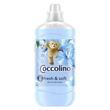 Balsam de rufe - Coccolino Balsam de rufe, 1.45 L, 58 spalari, Fresh & Soft Blue Splash