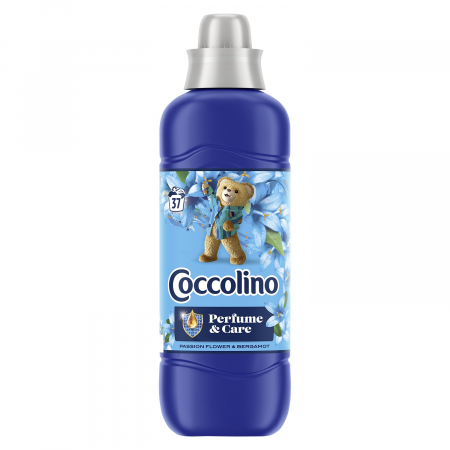 Balsam de rufe - Coccolino Balsam de rufe, 925 ml, 37 spalari, Passion Flower & Bergamot