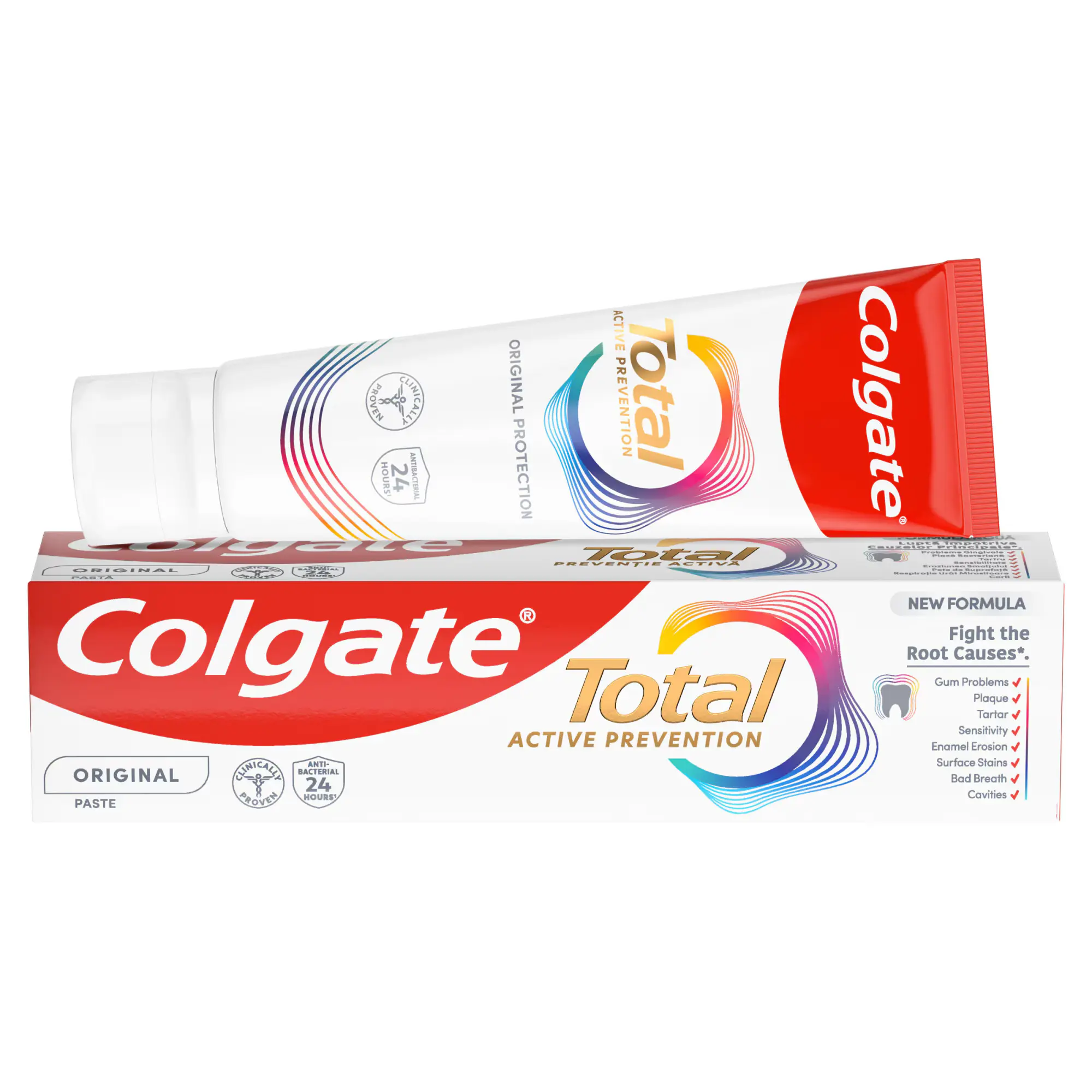 Pastă de dinți - Colgate Pasta de dinti, Total Original, 100 ml