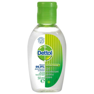 Dettol Dezinfectant pentru maini, gel, 50 ml [0]