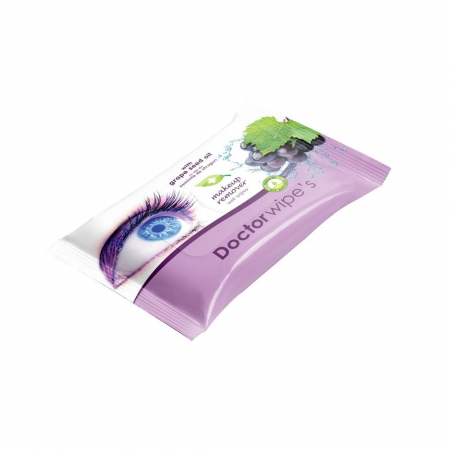 Produse pentru ten - Doctor Wipe's Servetele umede demachiante, 20 buc