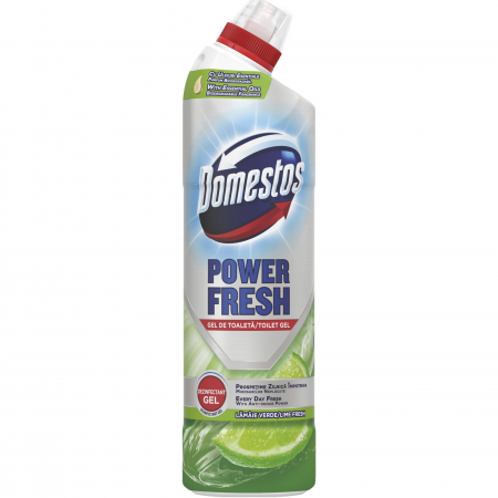 Dezinfectanți WC - Domestos Dezinfectant WC, 700 ml, Power Fresh Lime