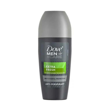 Roll-on - Dove Antiperspirant Roll-on, Barbati, 50 ml, Extra Fresh