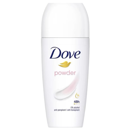 Roll-on - Dove Antiperspirant Roll-on, Femei, 50 ml, Powder