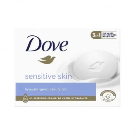 Săpun - Dove Sapun crema, 90 g, Sensitive Skin
