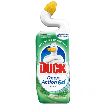 Dezinfectanți WC - Duck Dezinfectant WC, 750 ml, Deep Action Gel Pine
