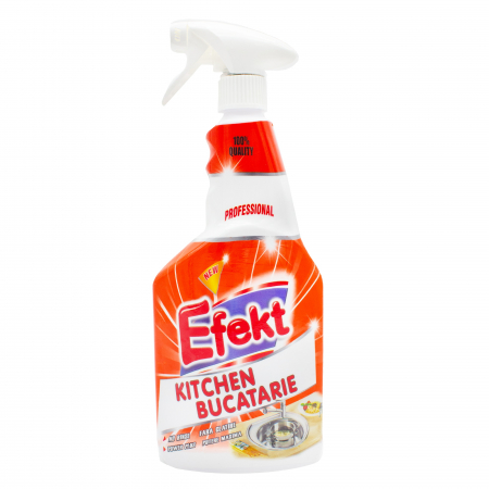 Curățare bucătărie - Efekt Solutie pentru bucatarie, cu pompa, 750 ml