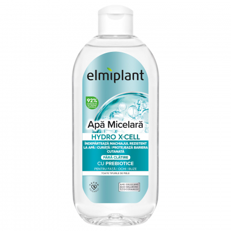 Apă micelară - Elmiplant Apa micelara, 400 ml, Hydro X-Cell