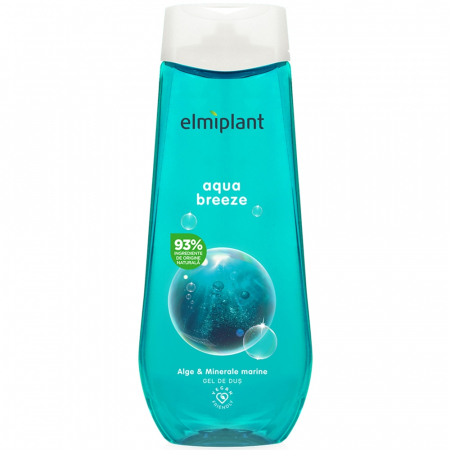 Gel de duș - Elmiplant Gel de dus, 400 ml, Aqua Breeze