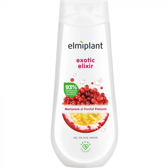 Gel de duș - Elmiplant Gel de dus, 400 ml, Exotic Elixir