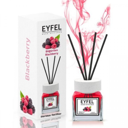 Odorizanți cameră - Eyfel Odorizant de camera, cu betisoare, 120 ml, Blackberry