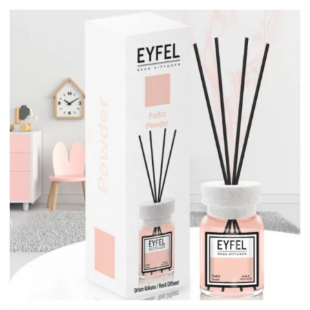 Odorizanți cameră - Eyfel Odorizant de camera, cu betisoare, 120 ml, Powder