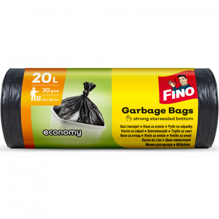 Saci menajeri - Fino Saci menajeri, 20 L, 30 buc, Economy