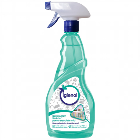 Dezinfectanți suprafețe - Igienol Dezinfectant suprafete, 750 ml, Eucalipt