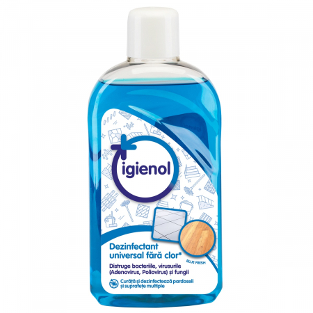 Dezinfectanți suprafețe - Igienol Dezinfectant universal, 1 L, Blue Fresh