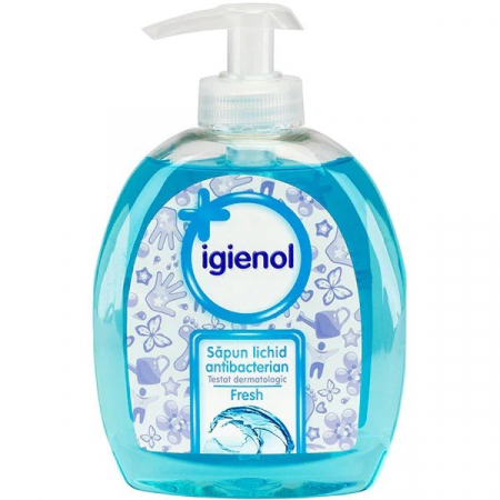 Săpun - Igienol Sapun lichid antibacterian, 300 ml, Fresh