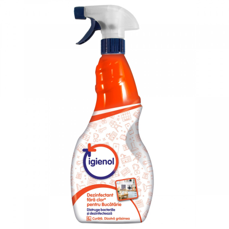 Curățare bucătărie - Igienol Solutie de curatat bucataria, 750 ml, Antibacterian