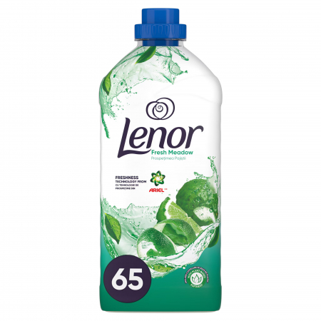 PRODUSE CURĂȚENIE - Lenor Balsam de rufe, 1.625 L, 65 spalari, Fresh Meadow