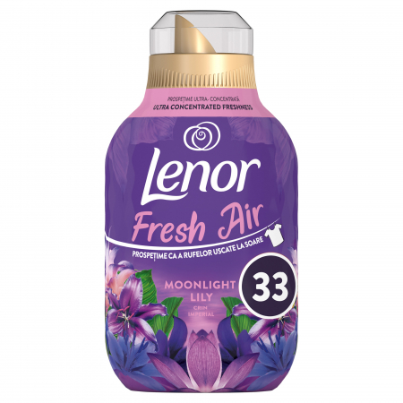 Balsam de rufe - Lenor Balsam de rufe, 462 ml, 33 spalari, Fresh Air Moonlight Lily