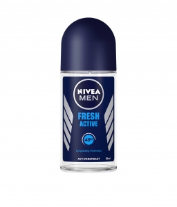 Roll-on - Nivea Deodorant Roll-on, Barbati, 50 ml, Fresh Active