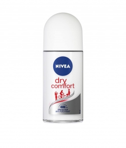Roll-on - Nivea Deodorant Roll-on, Femei, 50 ml, Dry Comfort