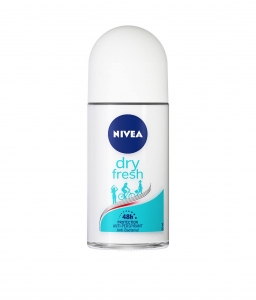 Roll-on - Nivea Deodorant Roll-on, Femei, 50 ml, Dry Fresh