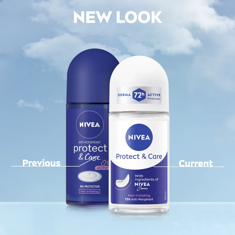 Nivea Deodorant Roll-on, Femei, 50 ml, Protect and Care [6]