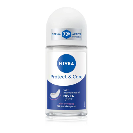 ÎNGRIJIRE PERSONALĂ - Nivea Deodorant Roll-on, Femei, 50 ml, Protect and Care