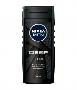 Gel de duș - Nivea Gel de dus, Barbati, 250 ml, Deep