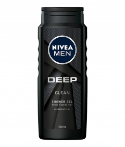 Gel de duș - Nivea Gel de dus, Barbati, 500 ml, Deep