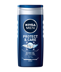 Gel de duș - Nivea Gel de dus, Barbati, 500 ml, Protect & Care
