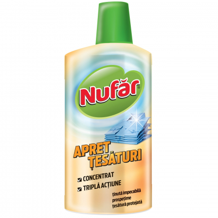 Balsam de rufe - Nufar Apret tesaturi, 500 ml