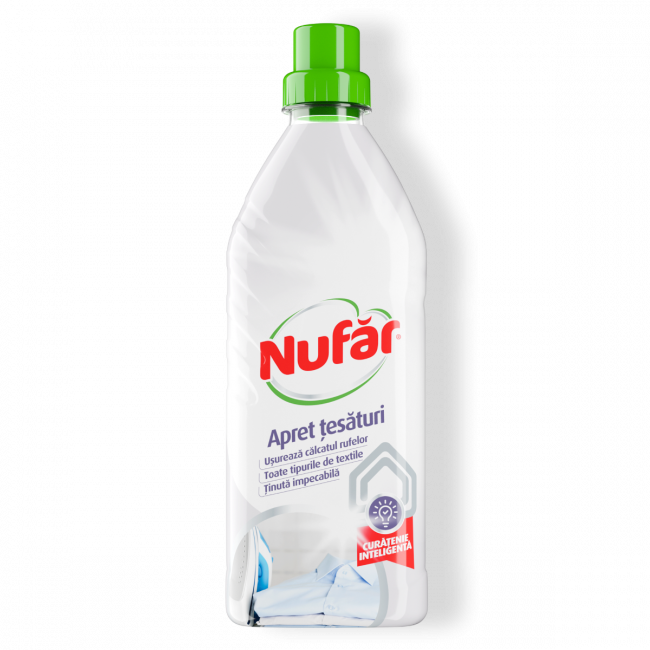 Balsam de rufe - Nufar Apret tesaturi, 750 ml