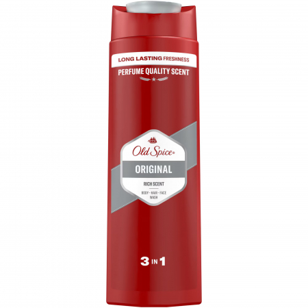 Gel de duș - Old Spice Gel de dus, Barbati, 400 ml, Original