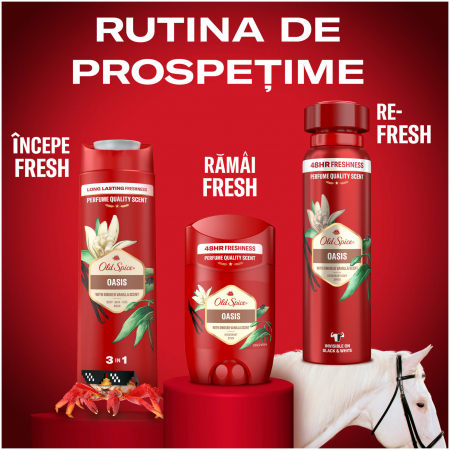 Old Spice Gel de dus, Barbati, 400 ml, Oasis [6]