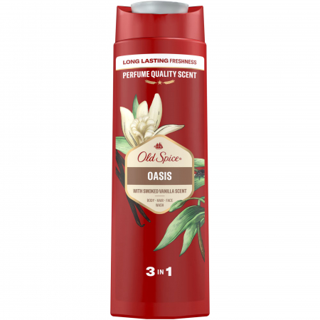Gel de duș - Old Spice Gel de dus, Barbati, 400 ml, Oasis