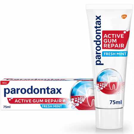 Igienă orală - Parodontax Pasta de dinti, Active Gum Repair Fresh Mint, 75 ml