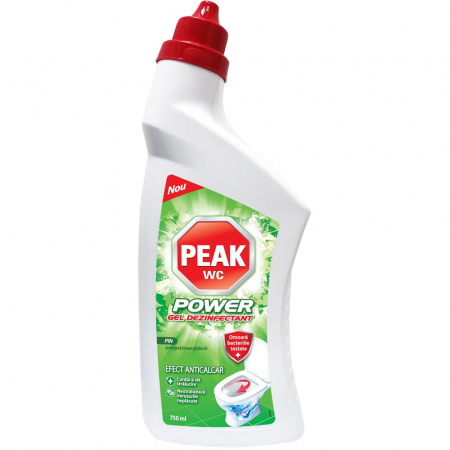 Dezinfectanți WC - Peak Dezinfectant WC, 750 ml, Pin
