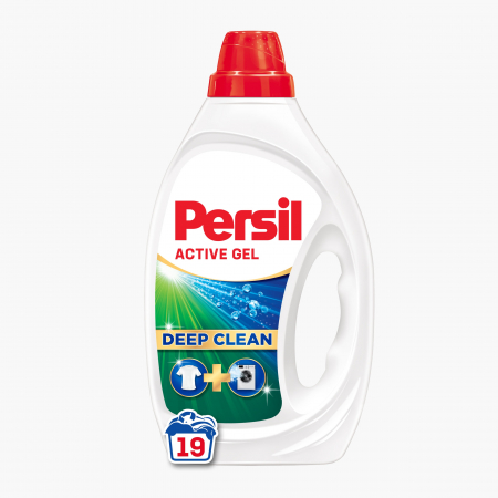 Detergent rufe lichid - Persil Detergent lichid, 855 ml, 19 spalari, Deep Clean Active Gel Freshness by Silan