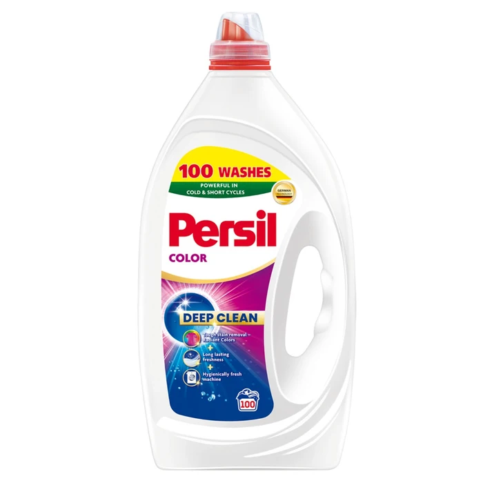 Detergent rufe lichid - Persil Detergent lichid, 4.5 L, 100 spalari, Deep Clean Color Active Gel